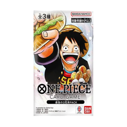 One Piece Strongest Three Brothers Promo Pack – 2024 Bandai Japanese Edition