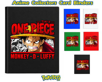 One Piece Monkey D. Luffy Anime Card Binder Straw Hat Pirates Edition