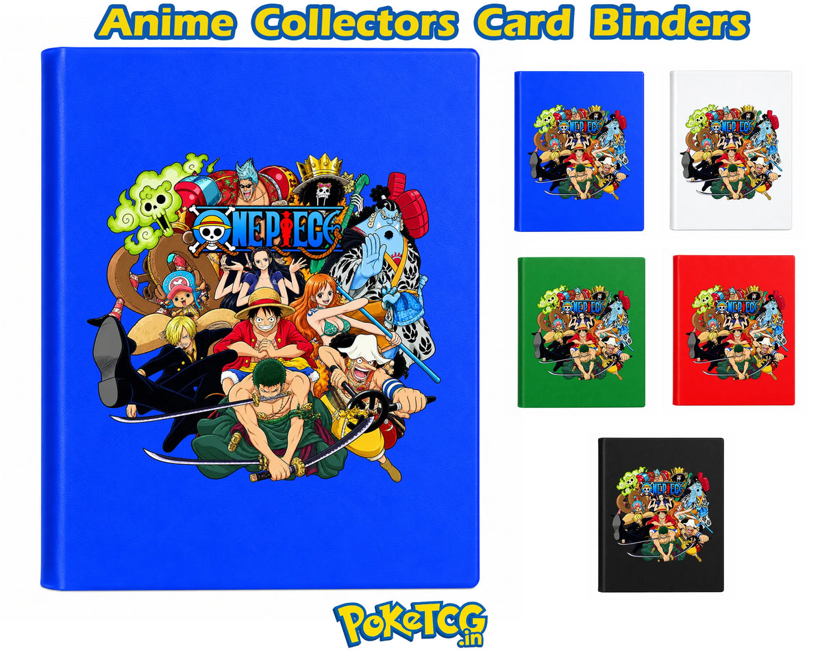 One Piece Monkey D. Luffy Anime Card Binder Straw Hat Pirates Edition