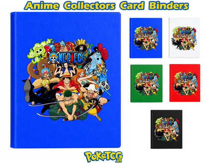 One Piece Monkey D. Luffy Anime Card Binder Straw Hat Pirates Edition
