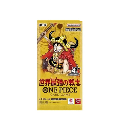 One Piece OP-17 The World's Strongest Warriors Japanese Booster Pack