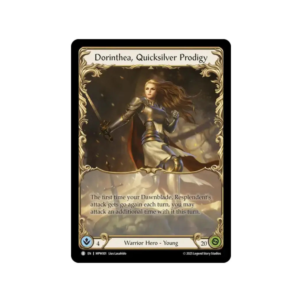 Flesh and Blood – Dorinthea, Quicksilver Prodigy BD001