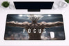 Dragon Ball "Ultra Instinct Focus" XXL Gaming Mousepad – 24" x 12" Aesthetic Gym Motivation Desk Mat - Poketcg.in
