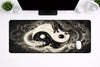 Aesthetic "Twin Dragons" Yin Yang XXL Gaming Mousepad – 24" x 12" Celestial Balance Desk Mat - Poketcg.in