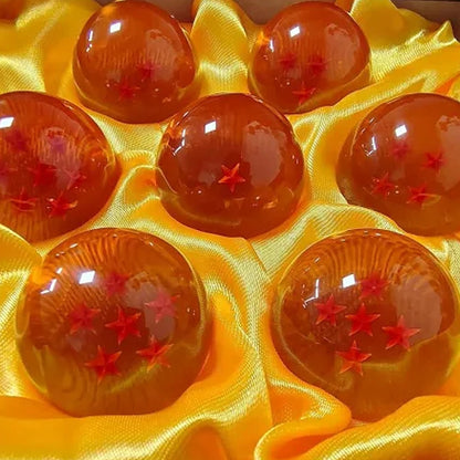 7-Piece Crystal Dragon Ball Set with Gift Box - PokeTCG