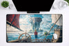 One Piece "Journey to Zunesha" XXL Gaming Mousepad – 24" x 12" Aesthetic Anime Desk Mat - Poketcg.in