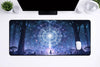 Aesthetic "Mystic Ritual" XXL Gaming Mousepad – 24" x 12" Enchanted Forest Desk Mat - Poketcg.in