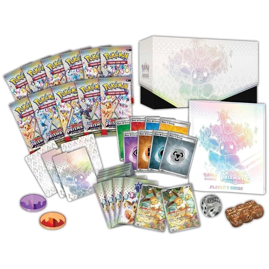 Pokémon TCG Prismatic Evolutions Pokémon Center Elite Trainer Box – Premium Collector Edition