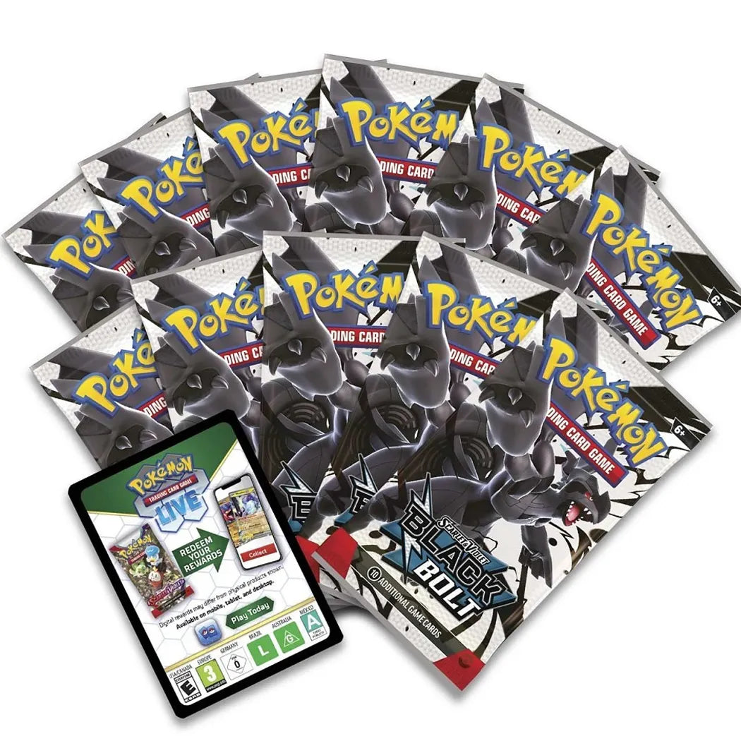 Pokémon Scarlet & Violet: Black Bolt Pokémon Center Elite Trainer Box – Exclusive Collector Edition
