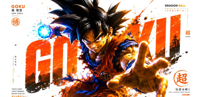 Dragon Ball Goku Super Saiyan Energy Gaming Mouse Pad Anime Warrior Design