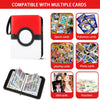 400 Pocket Pokemon Card Binder 4 Pocket Zipper Red - PokeTCG