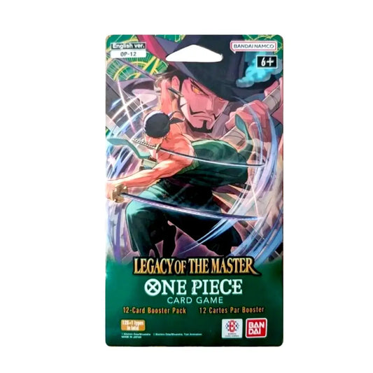ONE PIECE Card Game OP-12 Legacy of the Master Sleeved Booster Pack | English
