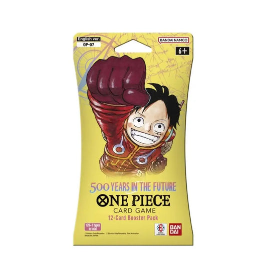 ONE PIECE Card Game OP-07 500 Years in the Future Sleeved Booster Pack | English