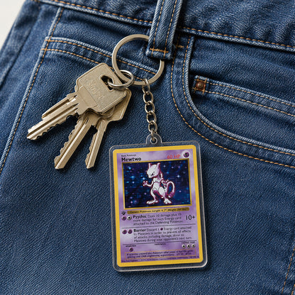 Pokémon TCG Card Collectible Keychain