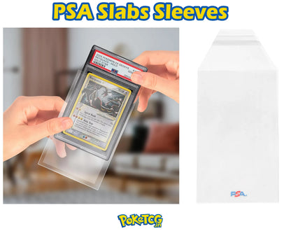 PSA Graded Card Sleeves – Ultra Protection for PSA Slabs (Set of 2 Sleeves)