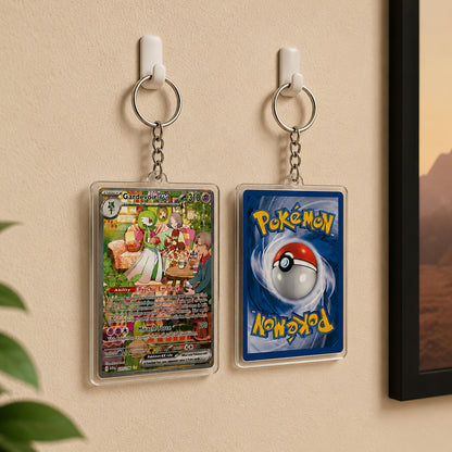 Pokémon Acrylic Character Keychain – Cute Anime Backpack Keyring
