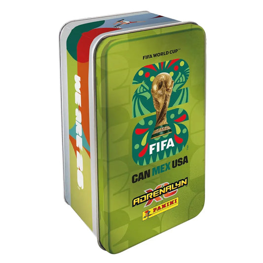 Panini FIFA World Cup 2026 Adrenalyn XL Green Collector Mega Tin
