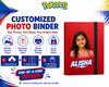 Personalized Photo TCG Binder – Custom Name 9 Pocket Trading Card Album