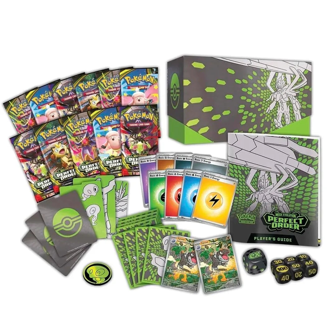 Pokémon TCG Mega Evolution Perfect Order Pokémon Center Elite Trainer Box – Premium Collector Edition