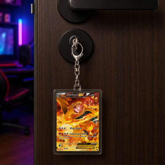 Pokémon Trading Card Acrylic Keychain