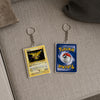Pokémon Trading Card Acrylic Keychain Collectible for Fans