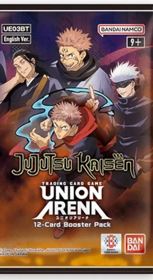 UNION ARENA Jujutsu Kaisen Booster 1 Pack UE03BT (English Version)