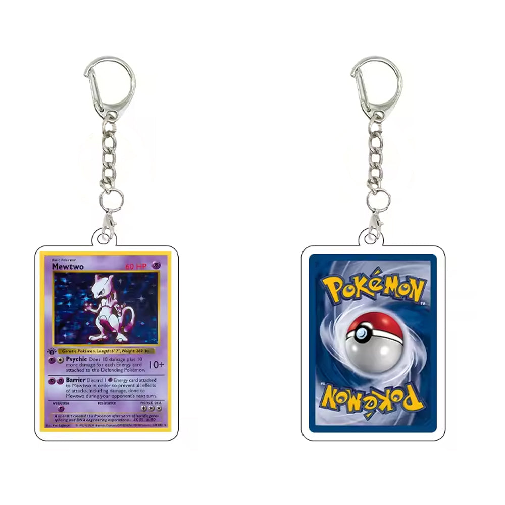 Pokémon TCG Card Collectible Keychain