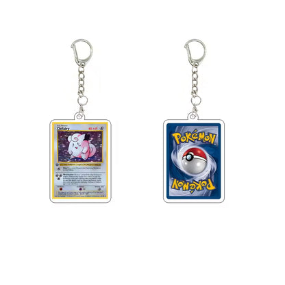 Pokémon TCG Card Collectible Keychain