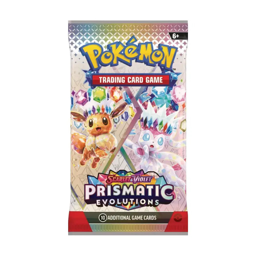 Pokémon TCG Scarlet & Violet – Prismatic Evolutions Booster Pack (ENGLISH) | Rip & Ship