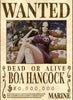 Boa Hancock Wanted Poster One Piece Anime Wall Art - PokeTCG
