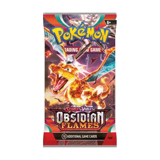 Pokemon Scarlet & Violet  Obsidian Flames Booster Pack  (English Version)  1 Random Pack