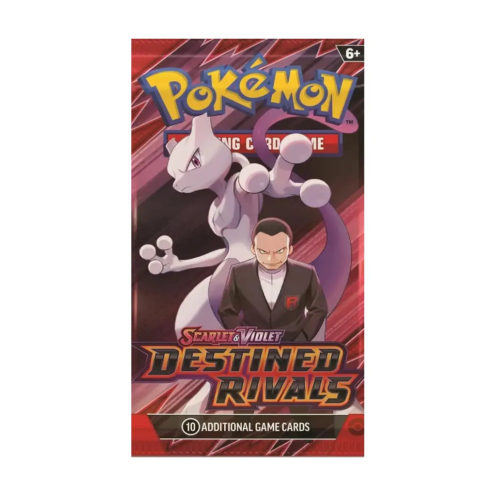 Pokemon TCG: Scarlet & Violet - Destined Rivals Build & Battle Booster Pack It will be assorted (English Version)