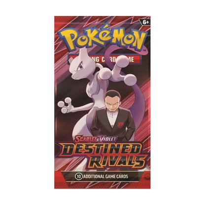 Pokemon TCG: Scarlet & Violet - Destined Rivals Build & Battle Booster Pack It will be assorted (English Version)