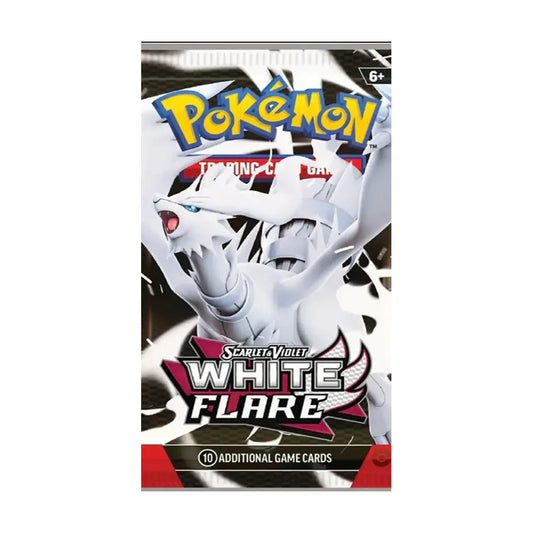 Pokemon TCG Scarlet & Violet 10.5 White Flare Binder Booster Pack  (English Version)
