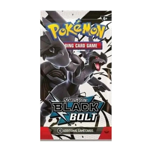 Pokemon TCG Scarlet & Violet 10.5 Black Bolt Booster Pack (English Version)