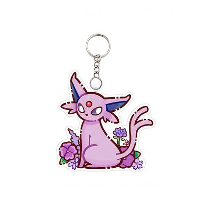 Pokémon Vaporeon Acrylic Keychain – Cute Collectible Anime Keyring