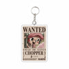 One Piece Wanted Poster Acrylic Keychain – Anime Pirate Bounty Keyring