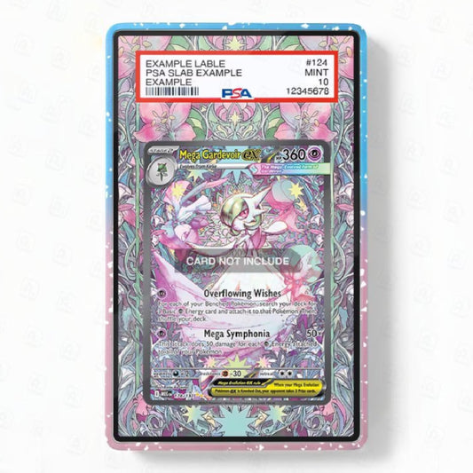 Mega Gardevoir ex 178-132 Extended Art Graded Magnetic Display Case