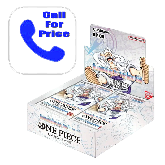 (Call For Price) BANDAI NAMCO Entertainment One Piece Trading Card Game Awakening of the New Era Booster Box OP-05 [24 Packs] (English Version)