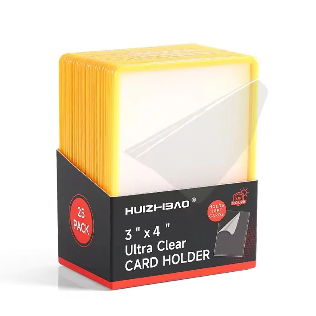 Vibrant 3x4 TCG Card Protectors – Single Piece Premium Display Sleeves