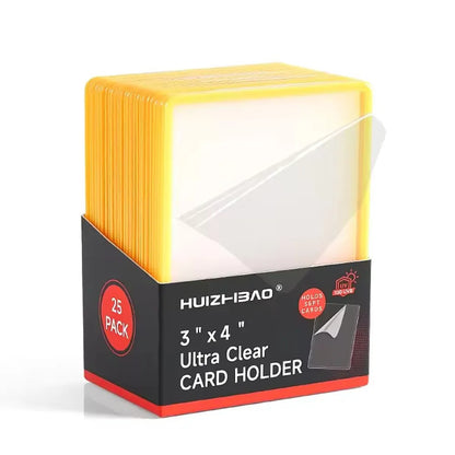 Vibrant 3x4 TCG Card Protectors – Single Piece Premium Display Sleeves