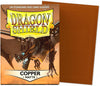 Dragon Shield Copper Matte Sleeves Standard Size "Single sleeve" - PokeTCG