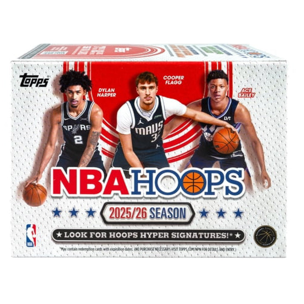 2025-26 Topps Hoops Basketball Value Box – Factory Sealed
