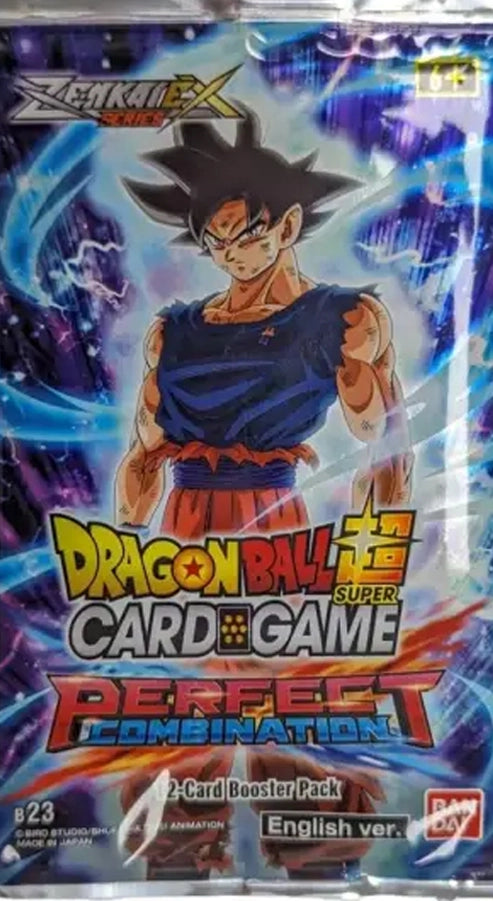 Dragon Ball Super Card Game – B23 Perfect Combination Booster Pack (English Version)