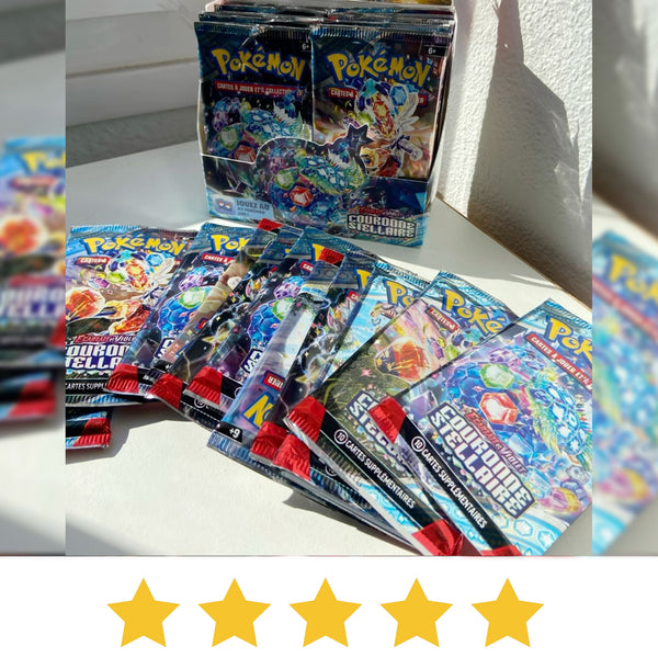 “Fast Shipping & Authentic Pokémon Packs – Love It!”  Pleased with the Pokémon booster box, sealed packs arrived fresh and in perfect condition with vibrant artwork.