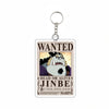 One Piece Wanted Poster Acrylic Keychain – Anime Pirate Bounty Keyring