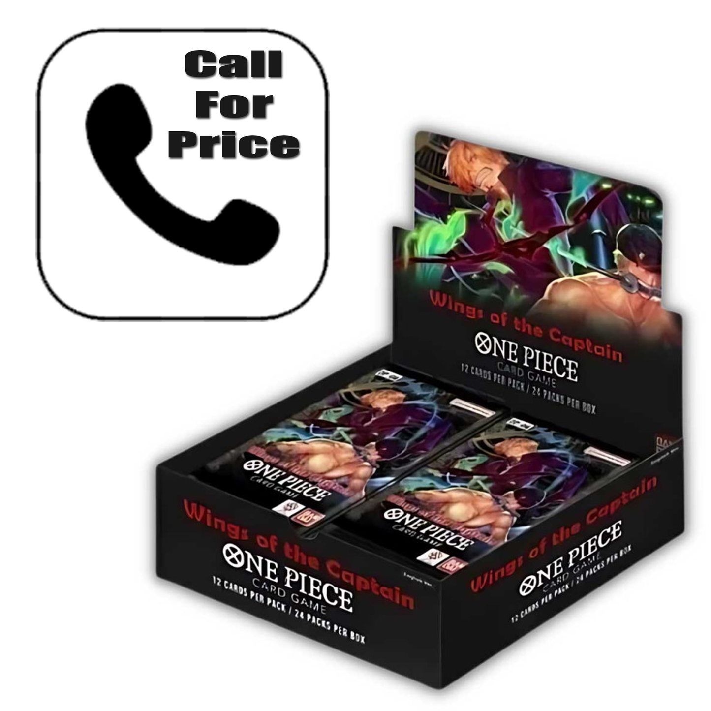 (Call For Price) One Piece TCG Wings of the Captain OP-06 Booster Box (English Version) Poketcg.in