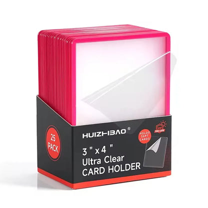 Vibrant 3x4 TCG Card Protectors – Single Piece Premium Display Sleeves
