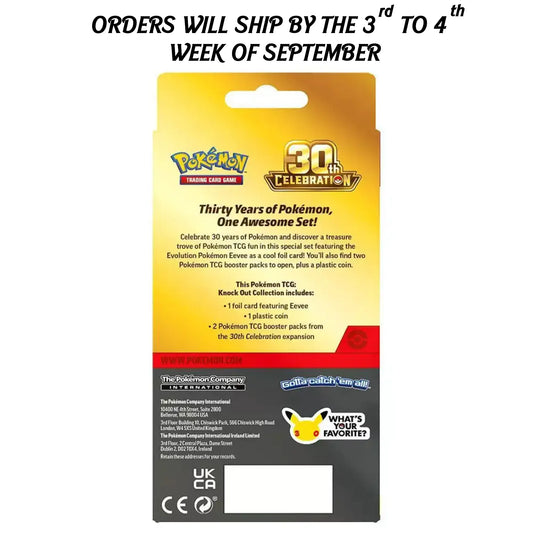 Pokémon Trading Card Game: 30th Celebration Knock Out Collection