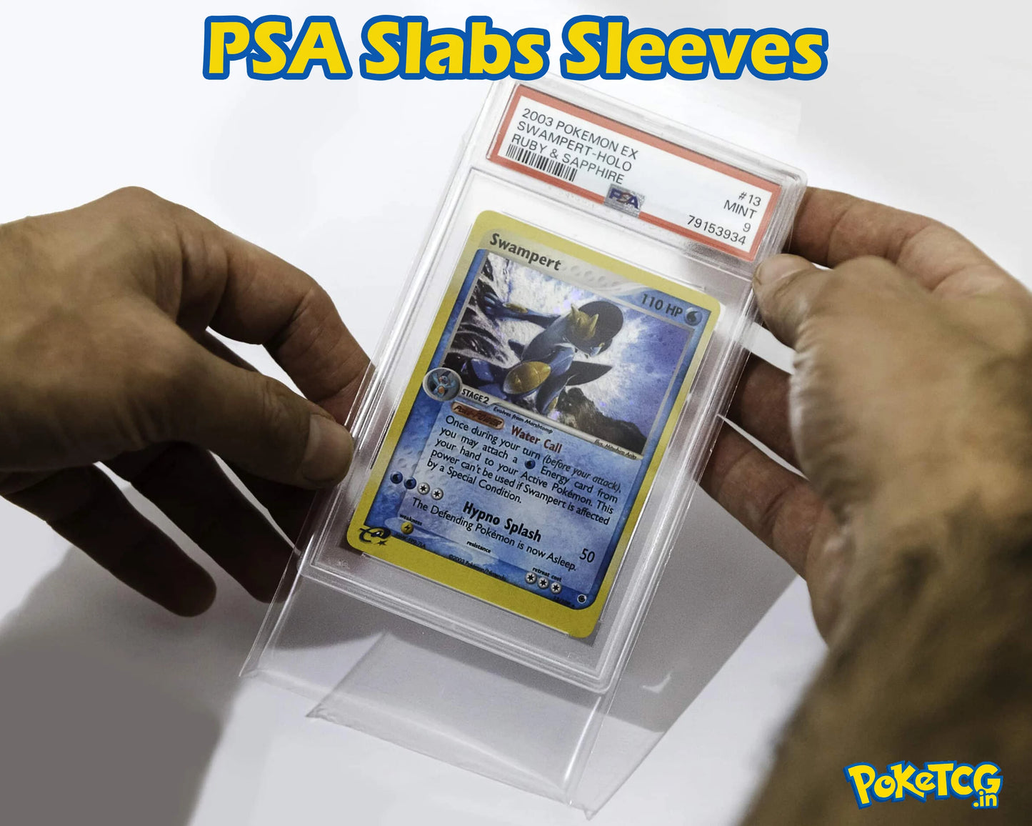 PSA Graded Card Sleeves – Ultra Protection for PSA Slabs (Set of 2 Sleeves)